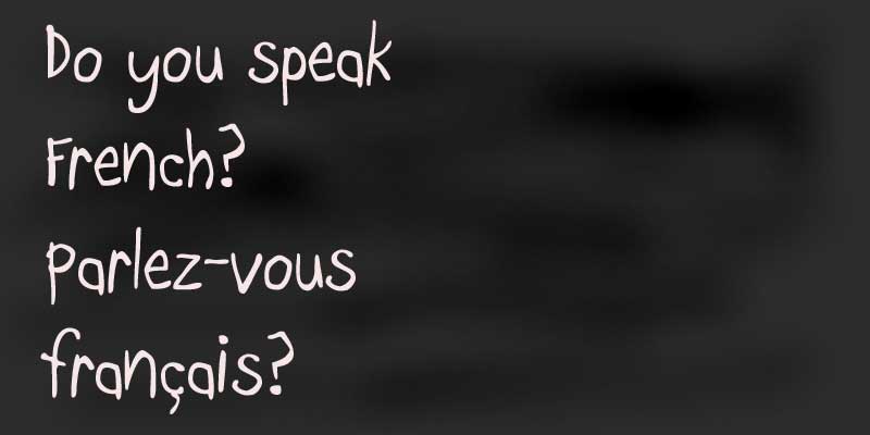 French conversation via Skye